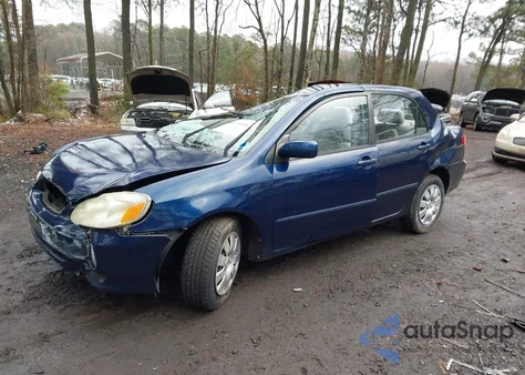 2003 Toyota Corolla Le from USA, damaged, VIN 2T1BR38E53C152737